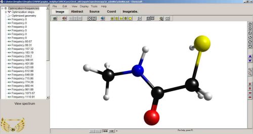 نرم افزار آووگادرو Avogadro